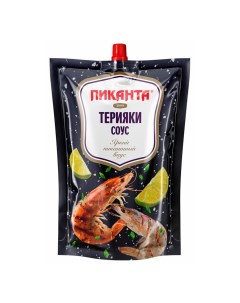 Соус Терияки для морепродуктов 280 г Пиканта