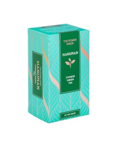 Чай зеленый Chinese Green Tea 25 пакетиков Hanuman