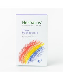 Живой травяной чай Тонус и настроение 50 г Herbarus