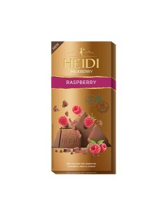 Шоколад Milkberry молочный с малиной 80 г Heidi