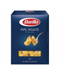 Макаронные изделия Pipe Rigate 91 Улитки 450 г Barilla