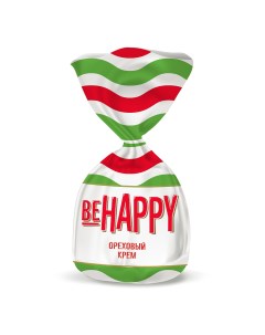 Конфеты шоколадные с ореховой начинкой Be happy