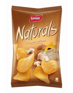 Чипсы Lorenz с белыми грибами 100г Naturals