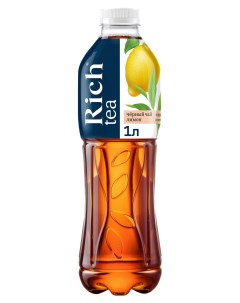 Чай tea чёрный со вкусом лимона 1 л Rich