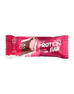 Протеиновый батончик Protein Bar Малиновый чизкейк коробка 20 штук по 60 гр Fit kit