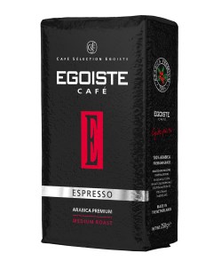 Кофе Espresso молотый вакуумная упаковка 250г Egoiste