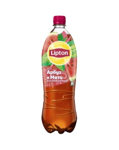 Холодный чай черный арбуз и мята 1 5 л Lipton