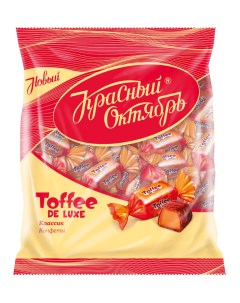 Конфеты Toffe De Luxe Классик 250г Красный октябрь