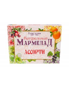 Мармелад натуральный Ассорти 160 г Русские традиции