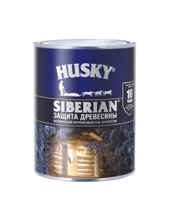 Пропитка для дерева SIBERIAN полуматовый орегон 2 7л Husky