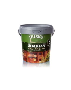 Пропитка для дерева SIBERIAN полуматовая бесцветная 2 5л Husky