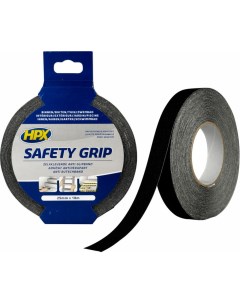 SB2518 Лента безопасности SAFETY GRIP 25мм х 18м черная 5425014224177 Hpx