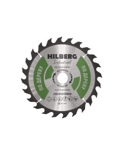 Диск пильный Industrial Дерево 230x30x24Т HW230 Hilberg