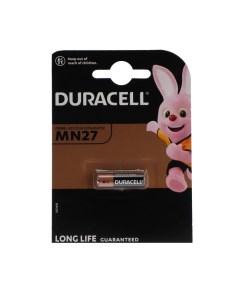 Батарейка алкалиновая Basic MN27 A27 V27A 1BL 12В блистер 1 шт Duracell