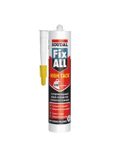 Гибридный клей герметик Fix All High Tack Soudal