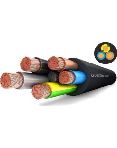 Силовой гибкий кабель H07RN F 3x4 XTREM 10 метров 3003004GR10RU Top cable