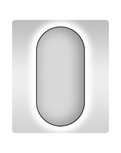 Влагостойкое зеркало с подсветкой для ванной 7 Rays Spectrum 172201540 55х100 см Wellsee