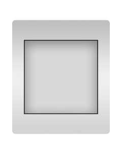 Влагостойкое квадратное зеркало 7 Rays Spectrum 172200320 75х75 см Wellsee