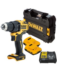 Акк безударная дрель шуруповерт DCD708D2T QW 18В 65Нм Dewalt