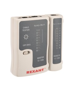 Тестер кабеля RJ 45 RJ 11 468 Rexant