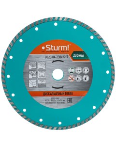 Алмазный диск Sturm 9020 04 230x22 T Sturm!