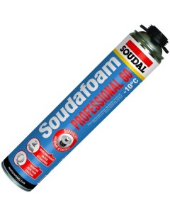 Зимняя монтажная пена Soudafoam Professional 60 профессиональная баллон 750 мл Soudal