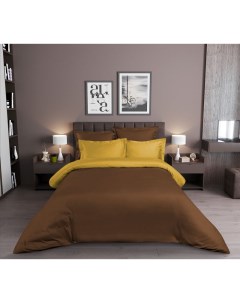Комплект постельного белья из сатина полутораспальный Янтарь Текс-дизайн