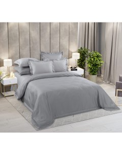Комплект постельного белья из сатина евро Интрига Текс-дизайн