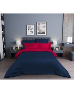 Комплект постельного белья из сатина полутораспальный Содалит Текс-дизайн