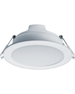 Светильник светодиодный встраиваемый 14 477 NDL P3 7W 840 WH LED d113 1 шт Navigator