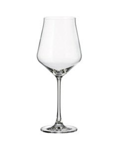 Бокалы для вина Alca прозрачные 500 мл 2 шт Crystalite bohemia
