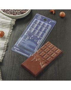 Форма для шоколада Шоколад горячий 7x15x1 см цвет прозрачный Выдумщики