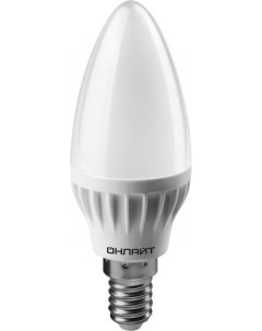 Лампа светодиодная E14 8W 2700K Свеча арт 571736 10 шт Онлайт
