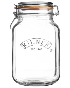 Банка Clip Top квадратная 2 л Kilner