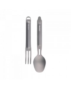 Походный набор столовых приборов Outdoor Titanium Fork Spoon Gray Nextool