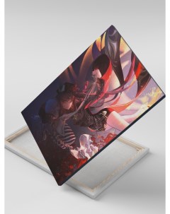 Картина на холсте Genshin Impact Геншин Импакт 30x40 Сувенирshop