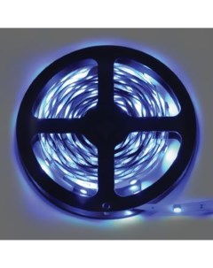 Лента STD 72W m 12V IP20 10mm 30Led m Blue синяя на катушке 5м Ecola