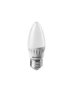 Лампа светодиодная LED C37 свеча 10W 2700 K E14 матовая теплый свет Онлайт