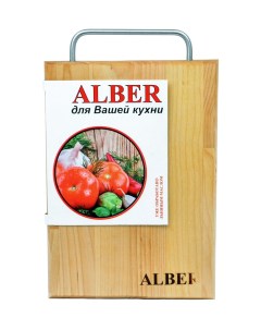 Разделочная доска 26x18 береза Alber