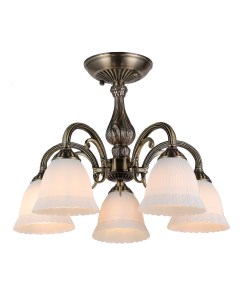 Светильник потолочный VERSAILLES 1114 5PL Bronze 300W E27 Escada