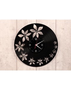 Часы из виниловой пластинки Вальс цветов (c) vinyllab