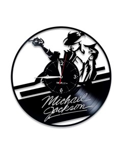 Часы из виниловой пластинки Michael Jackson (c) vinyllab