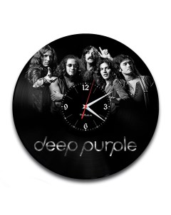 Часы из виниловой пластинки Deep Purple (c) vinyllab