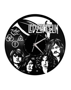 Часы из виниловой пластинки Led Zeppelin (c) vinyllab