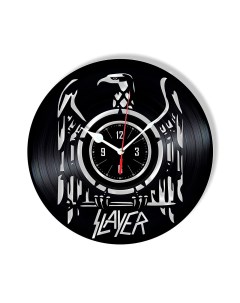 Часы из виниловой пластинки Slayer (c) vinyllab