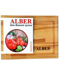 Разделочная доска 80002 29x20 береза Alber