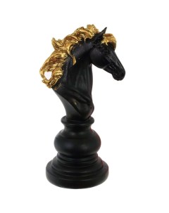 Фигурка декоративная Шахматный конь L14 W10 5 H26 см KSM 772259 Remeco collection