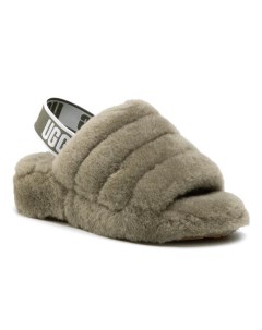 Тапочки W Fluff Yeah Slide 1095119 Зеленый 40 EU Ugg