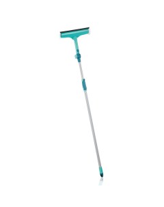 Щетка W F Cleaner L для мытья окон с губкой и телескопической ручкой 110 190см Leifheit