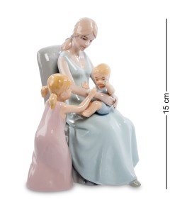 Музыкальная статуэтка Мама и дети CMS 27 23 Pavone